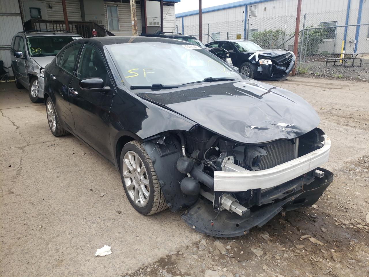 DODGE DART LIMIT 2013 with VIN 1C3CDFCH3DD317649 - Photo from auction