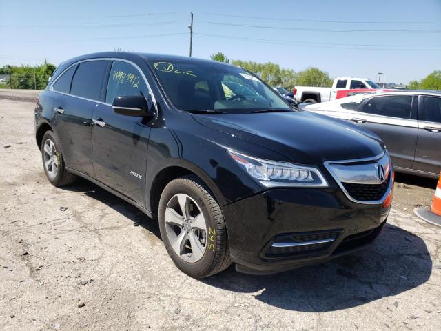 ACURA MDX 2016 with VIN 5FRYD4H23GB019320 - Photo from auction