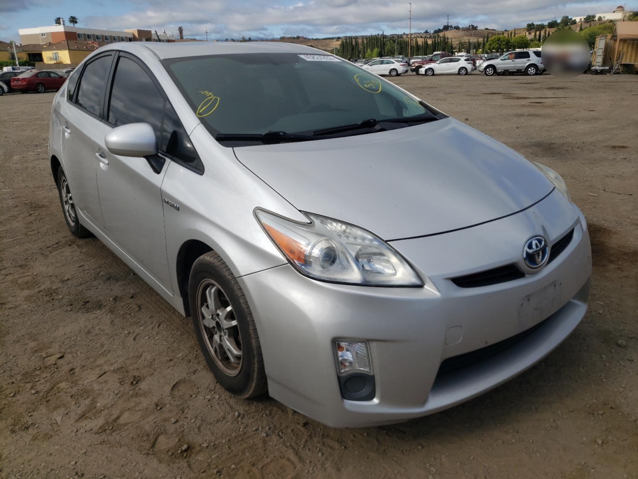 TOYOTA PRIUS 2010 with VIN JTDKN3DU4A0020536 - Photo from auction
