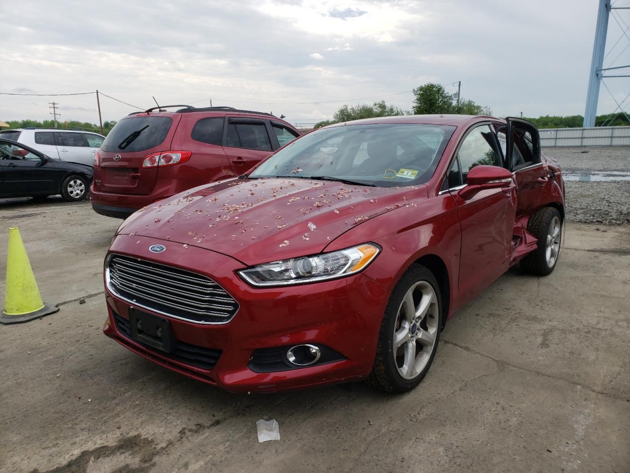 Photo 2 from auction – 2016 FORD FUSION SE with VIN 3FA6P0T93GR286653