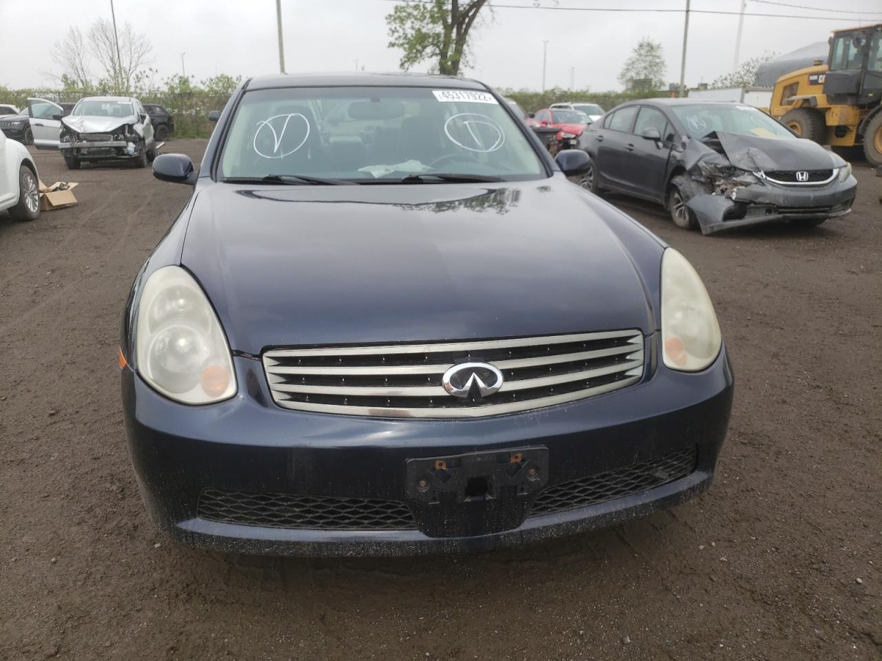 Photo 9 from auction – 2005 INFINITI G35 with VIN JNKCV51E95M205644