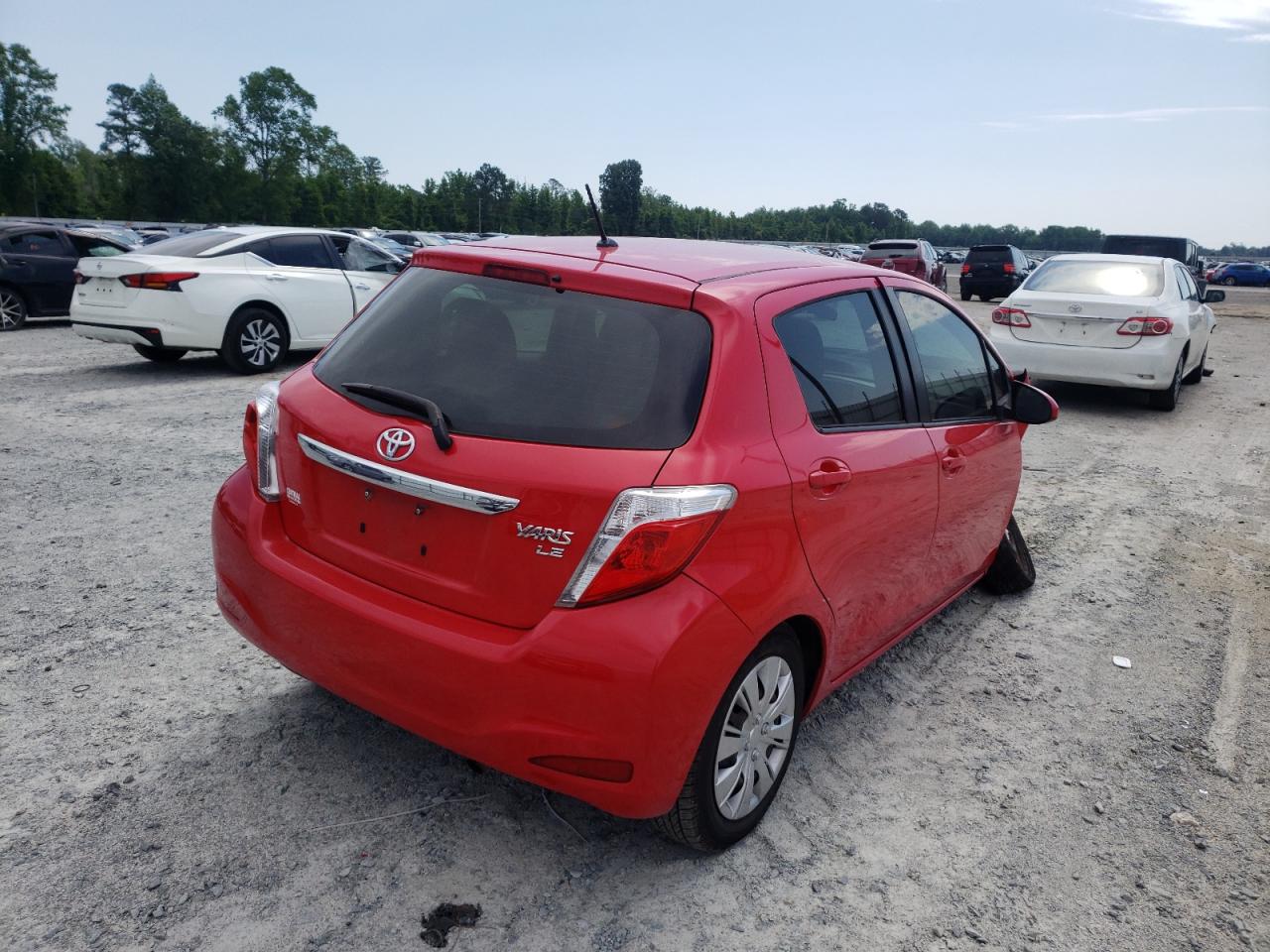Photo 4 from auction – 2013 TOYOTA YARIS with VIN JTDKTUD32DD563335