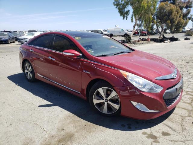 HYUNDAI SONATA HYB 2012 with VIN KMHEC4A4XCA030686 - Photo from auction