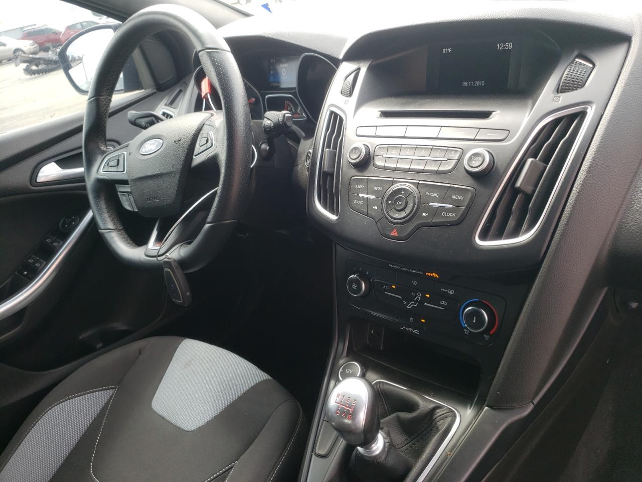 Photo 9 from auction – 2015 FORD FOCUS ST with VIN 1FADP3L99FL379747
