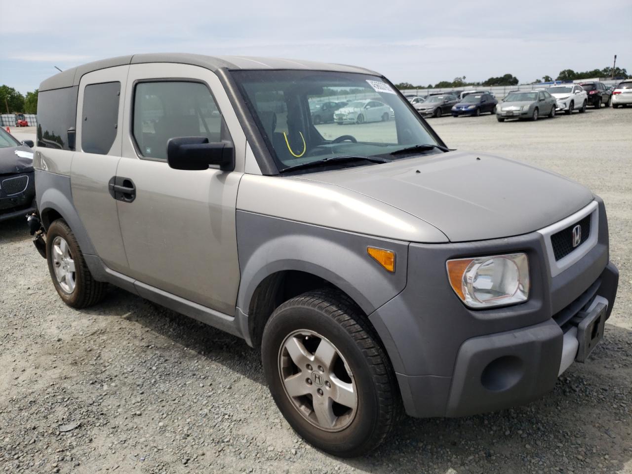HONDA ELEMENT EX 2004 with VIN 5J6YH18574L011478 - Photo from auction