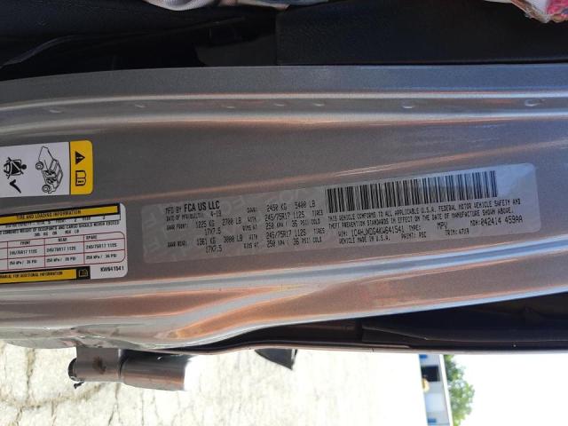 Photo 10 from auction – 2019 JEEP WRANGLER U with VIN 1C4HJXDG4KW641541