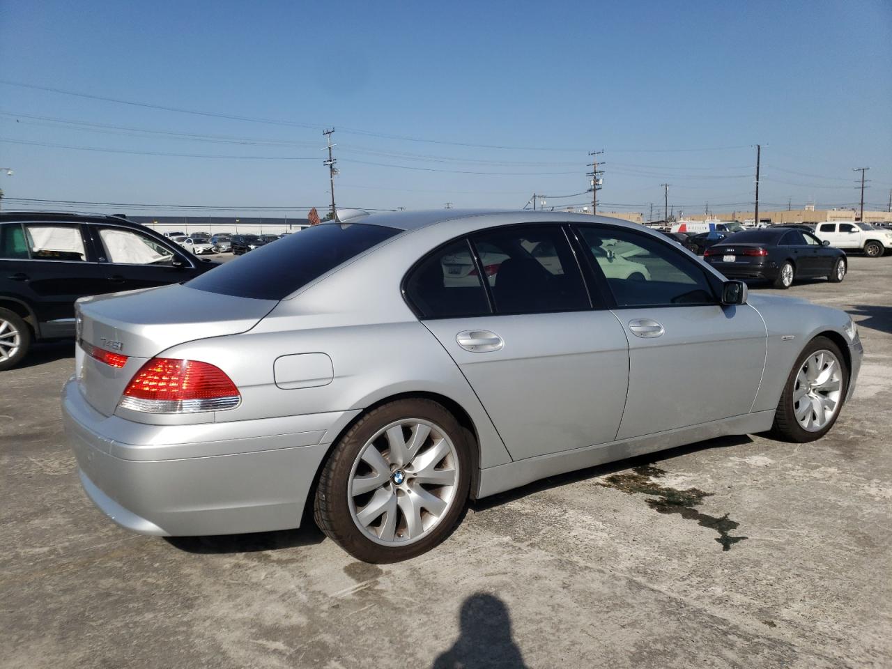 Photo 4 from auction – 2003 BMW 745 I with VIN WBAGL634X4DP71620