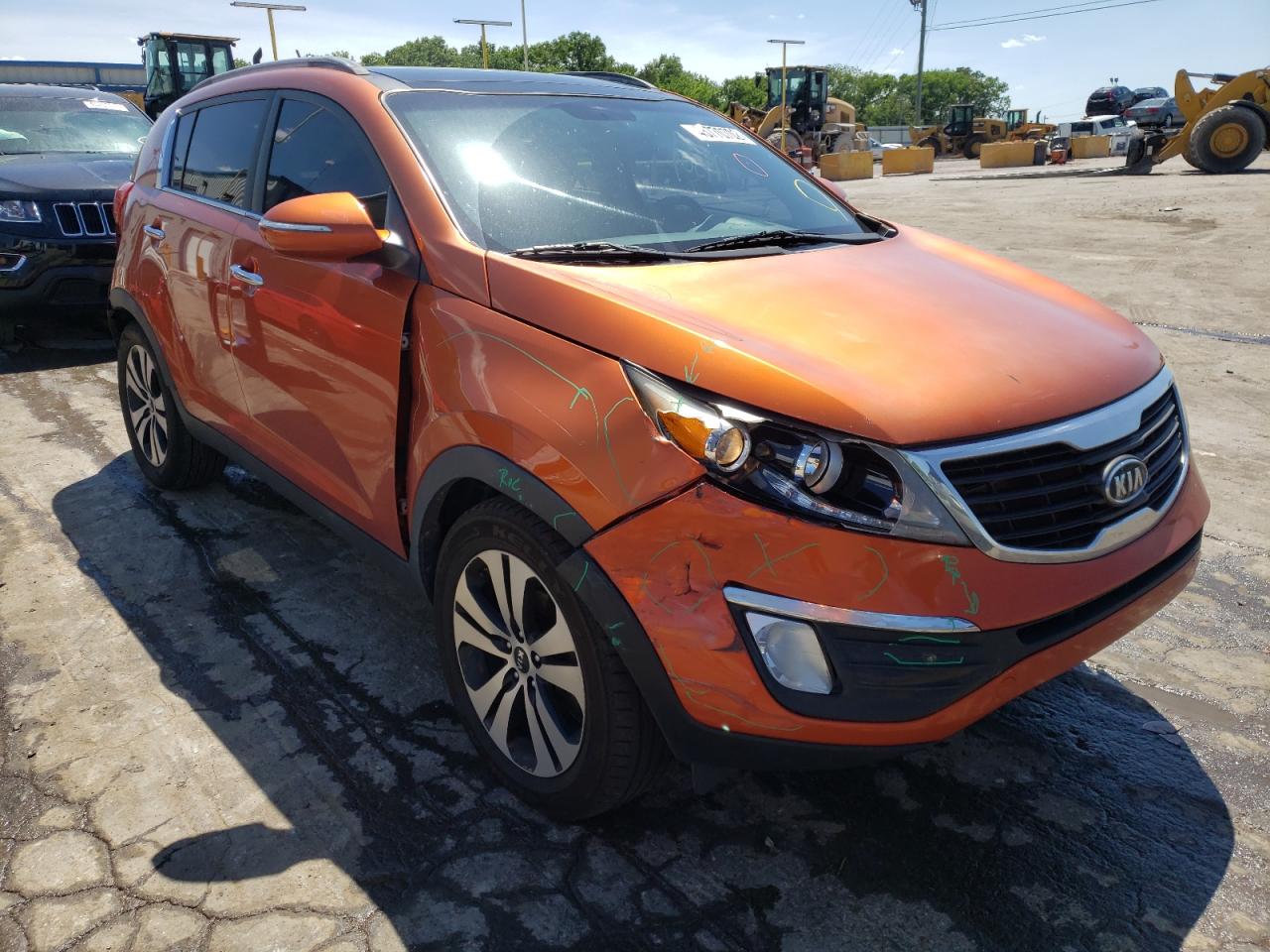 KIA SPORTAGE E 2011 with VIN KNDPC3A23B7029414 - Photo from auction
