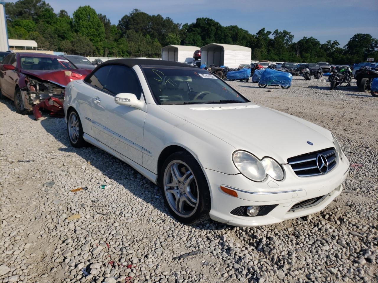Photo 1 from auction – 2008 MERCEDES-BENZ CLK 550 with VIN WDBTK72G58T095593