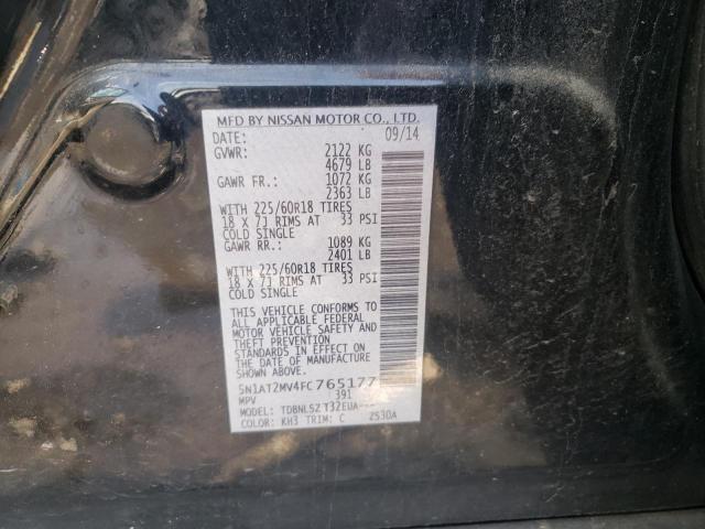 Photo 10 from auction – 2015 NISSAN ROGUE S with VIN 5N1AT2MV4FC765177