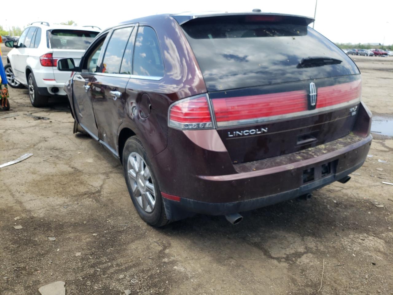 Photo 3 from auction – 2009 LINCOLN MKX with VIN 2LMDU88C59BJ07267