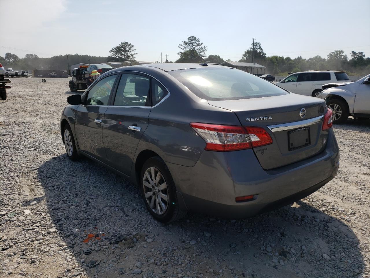 Photo 3 from auction – 2015 NISSAN SENTRA S with VIN 3N1AB7AP0FL681228