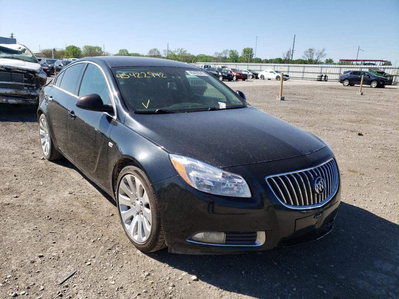 BUICK REGAL CXL 2011 with VIN W04GV5EV4B1090276 - Photo from auction