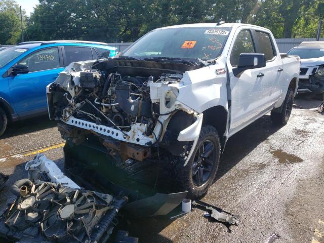 Photo 2 from auction – 2021 CHEVROLET SILVERADO with VIN 1GCPYFEL4MZ331582