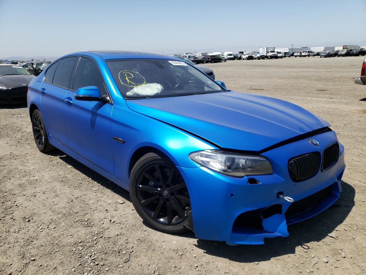 BMW 535 D 2014 with VIN WBAXA5C52ED689536 - Photo from auction