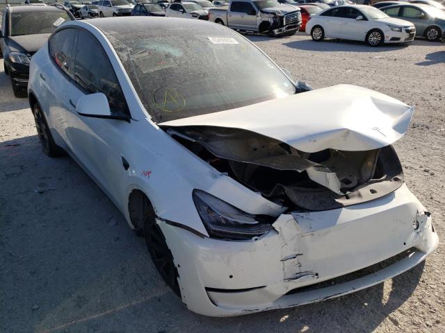 TESLA MODEL Y 2022 with VIN 7SAYGDEEXNF361922 - Photo from auction