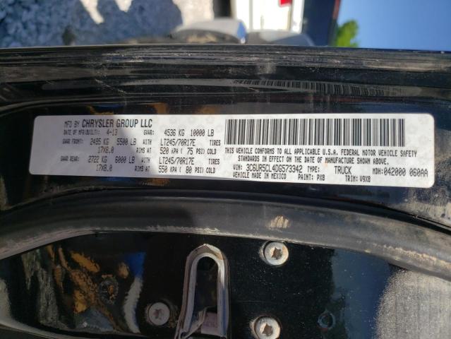 Photo 10 from auction – 2013 RAM 2500 ST with VIN 3C6UR5CL4DG573342