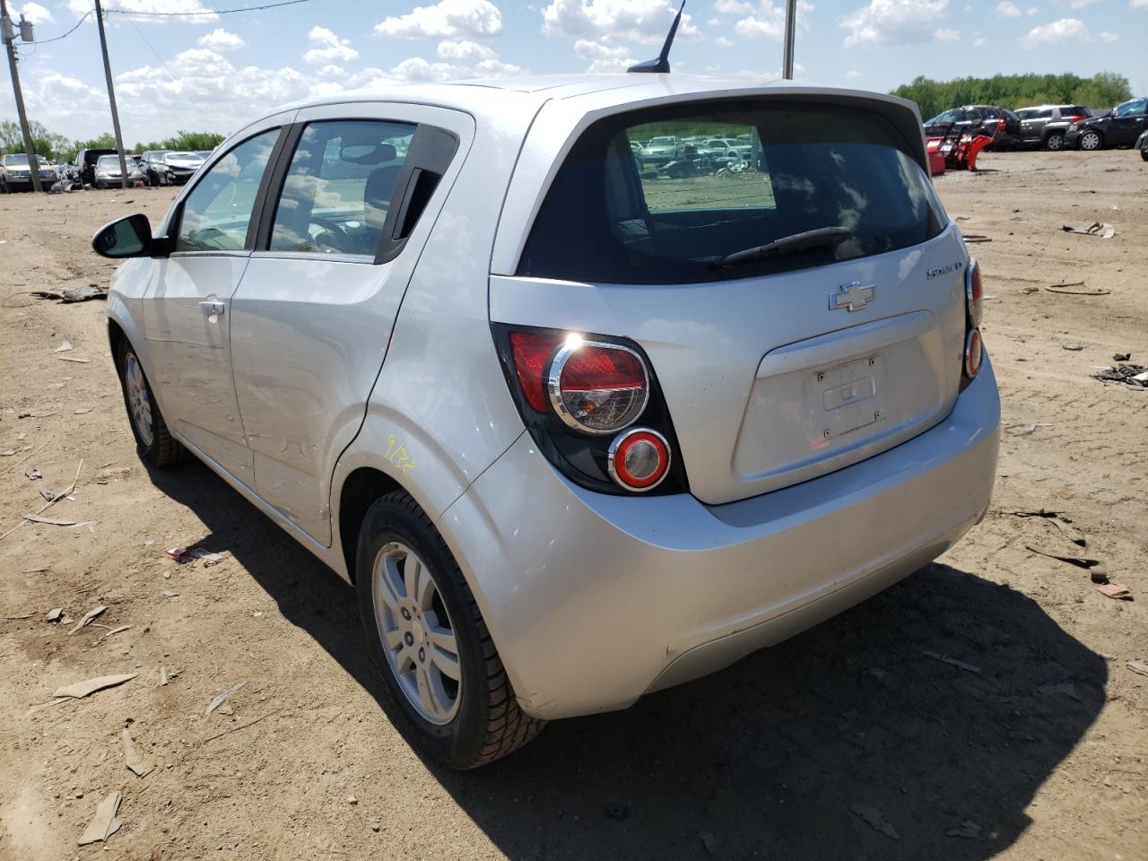 Photo 3 from auction – 2013 CHEVROLET SONIC LT with VIN 1G1JC6SG2D4231157