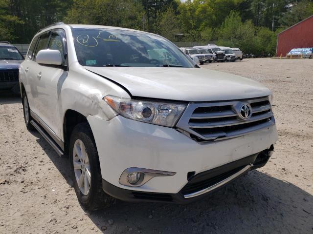 TOYOTA HIGHLANDER 2013 with VIN 5TDBK3EH7DS197674 - Photo from auction