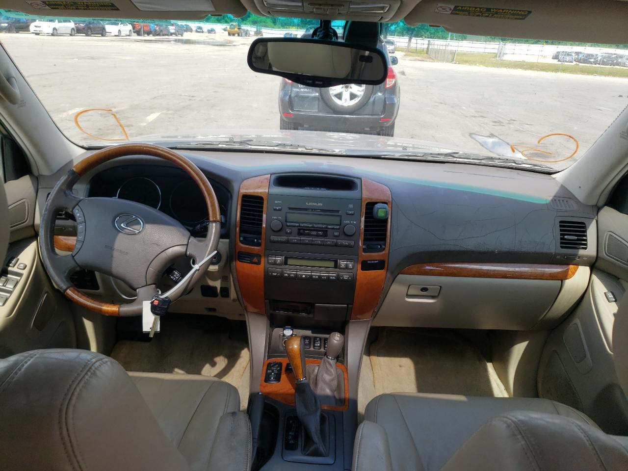 Photo 9 from auction – 2005 LEXUS GX 470 with VIN JTJBT20X450075829