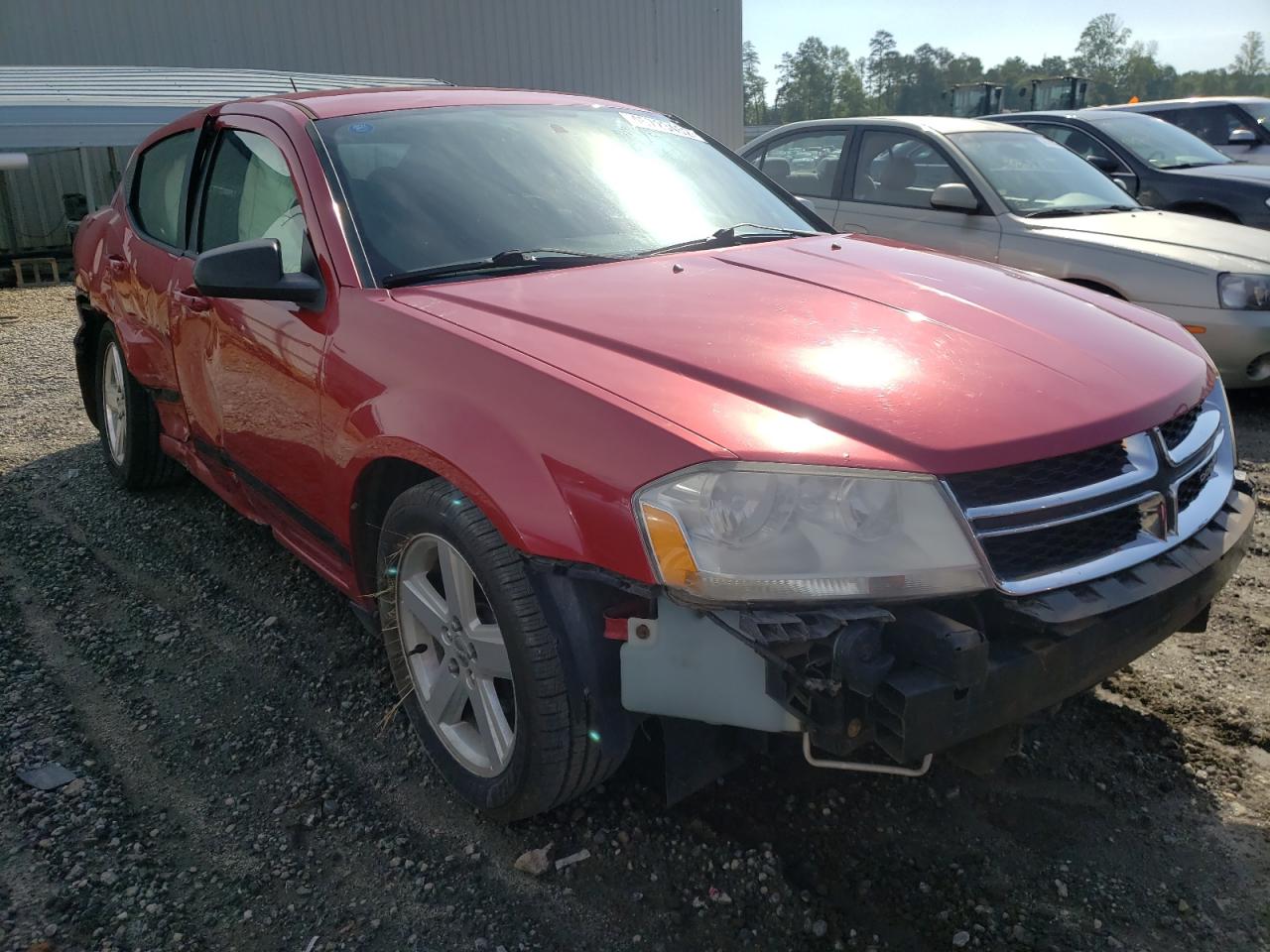 DODGE AVENGER SE 2013 with VIN 1C3CDZAB4DN618585 - Photo from auction