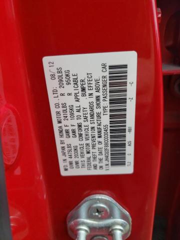 Photo 10 from auction – 2012 ACURA TSX SE with VIN JH4CU2F88CC030455