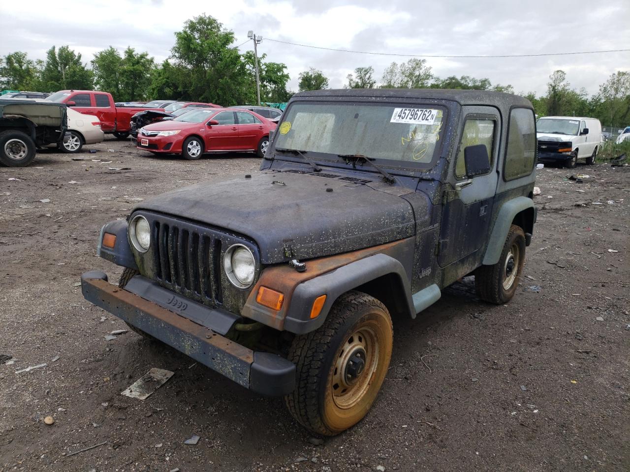 Photo 2 from auction – 1997 JEEP WRANGLER / with VIN 1J4FY29P4VP547487