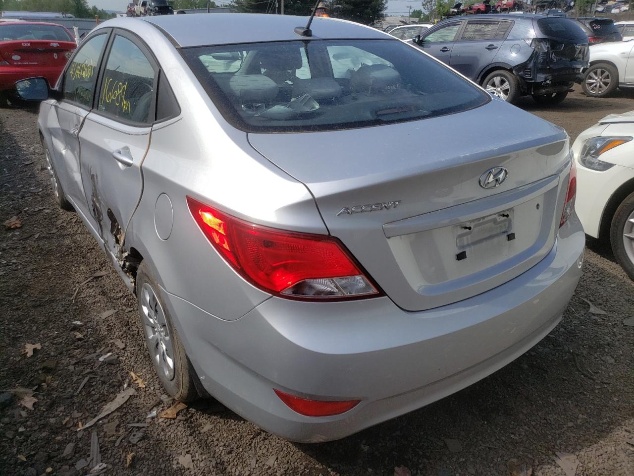 Photo 3 from auction – 2017 HYUNDAI ACCENT SE with VIN KMHCT4AE8HU276500