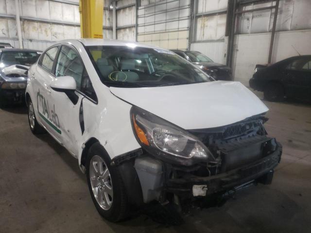 KIA RIO LX 2015 with VIN KNADM4A31F6428328 - Photo from auction