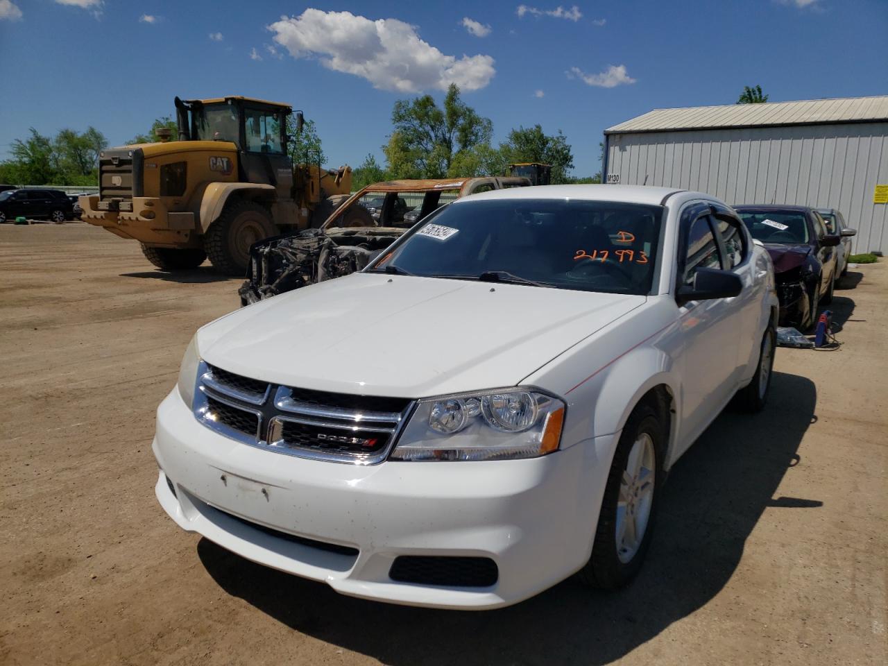 Photo 2 from auction – 2014 DODGE AVENGER SE with VIN 1C3CDZAG1EN217993
