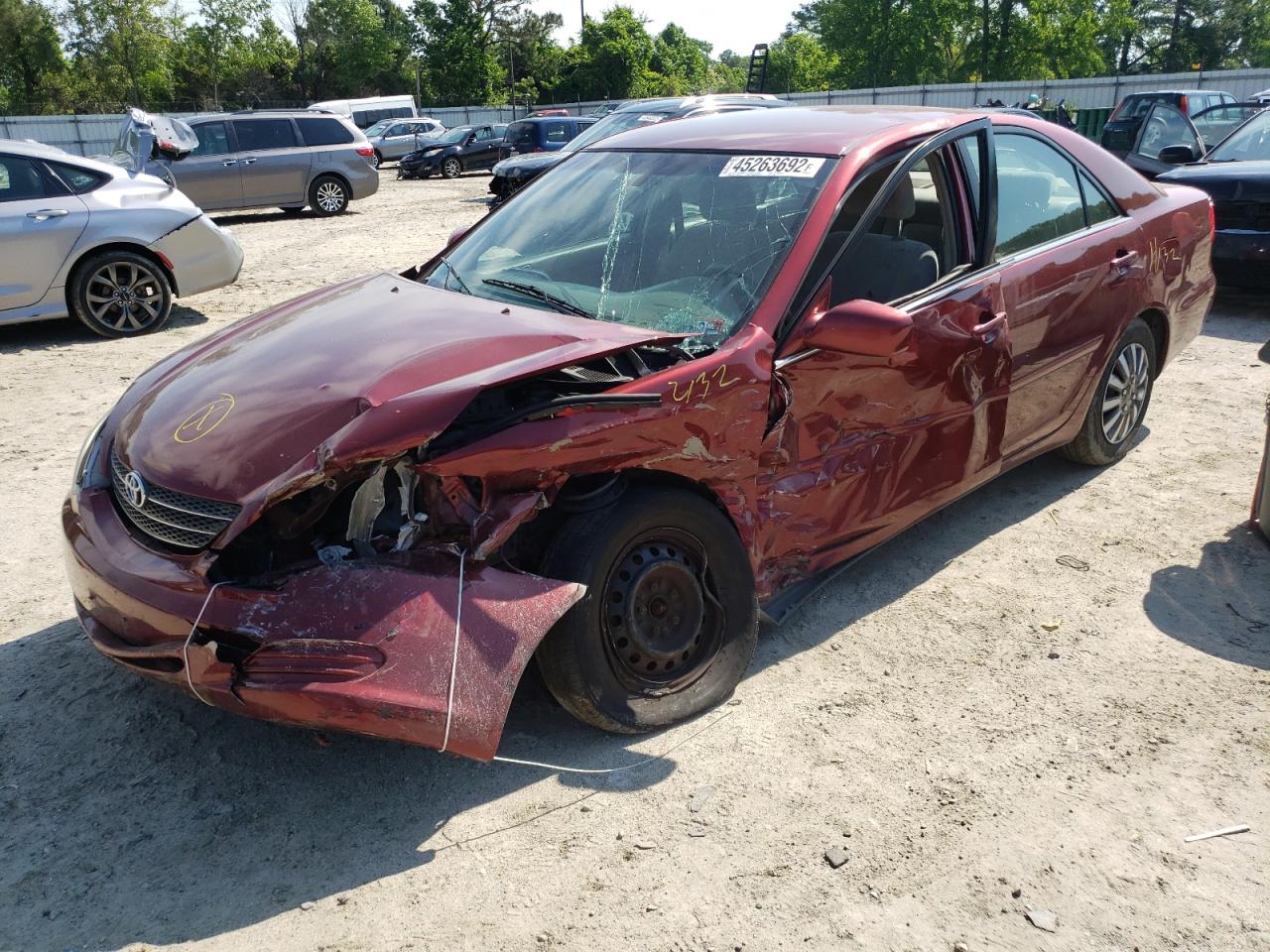 Photo 2 from auction – 2003 TOYOTA CAMRY LE with VIN 4T1BE32K83U252968