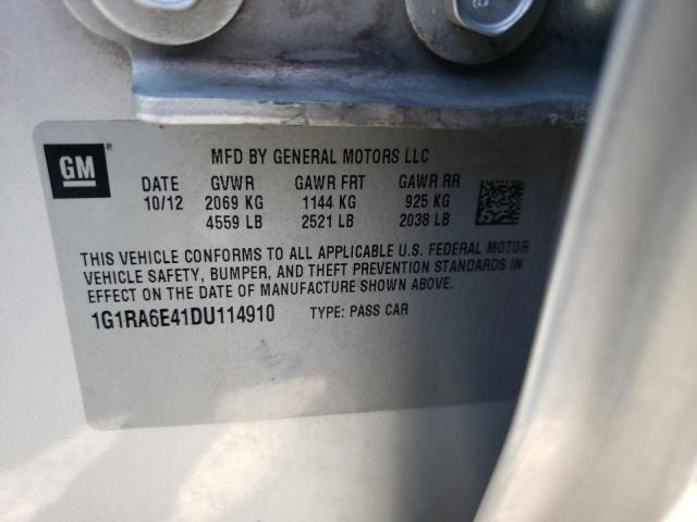 Photo 10 from auction – 2013 CHEVROLET VOLT with VIN 1G1RA6E41DU114910