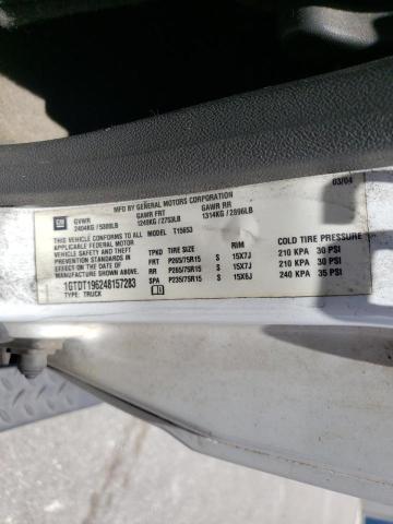 Photo 10 from auction – 2004 GMC CANYON with VIN 1GTDT196248157283