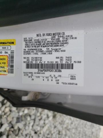 Photo 10 from auction – 2013 FORD FUSION TIT with VIN 3FA6P0K99DR130386