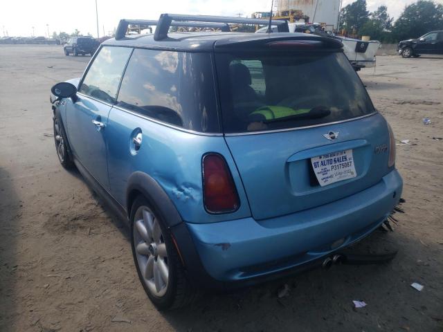Photo 3 from auction – 2003 MINI COOPER S with VIN WMWRE33493TD73551