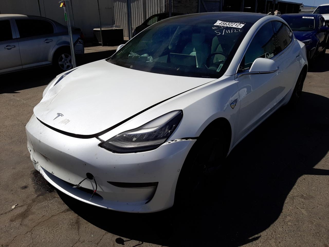 Photo 2 from auction – 2019 TESLA MODEL 3 with VIN 5YJ3E1EA3KF509333