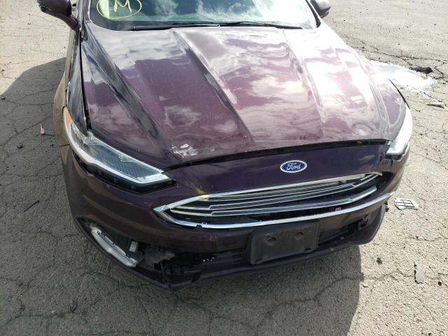 Photo 9 from auction – 2017 FORD FUSION SE with VIN 3FA6P0PU3HR322518