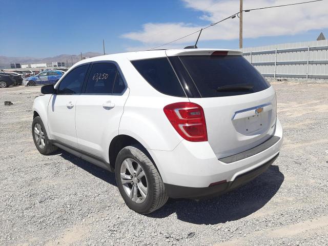 Photo 3 from auction – 2016 CHEVROLET EQUINOX LS with VIN 2GNALBEK4G6334316