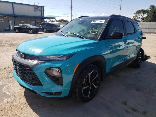 Photo 2 from auction – 2021 CHEVROLET TRAILBLAZE with VIN KL79MTSL1MB147312