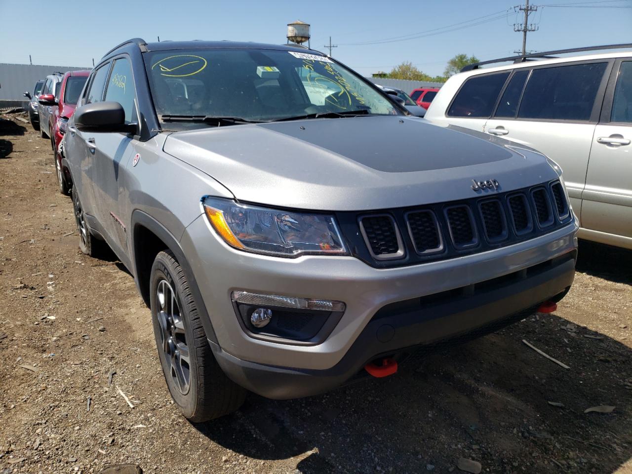 JEEP COMPASS TR 2019 with VIN 3C4NJDDB9KT721932 - Photo from auction