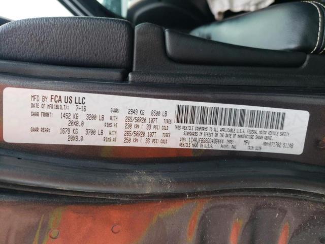 Photo 10 from auction – 2016 JEEP GRAND CHER with VIN 1C4RJFBG0GC496444