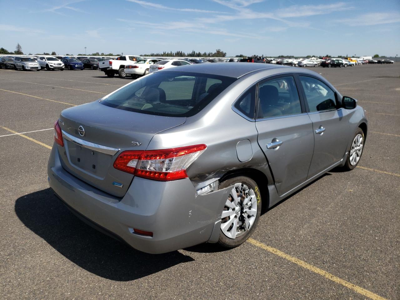 Photo 4 from auction – 2014 NISSAN SENTRA S with VIN 3N1AB7AP8EY262965