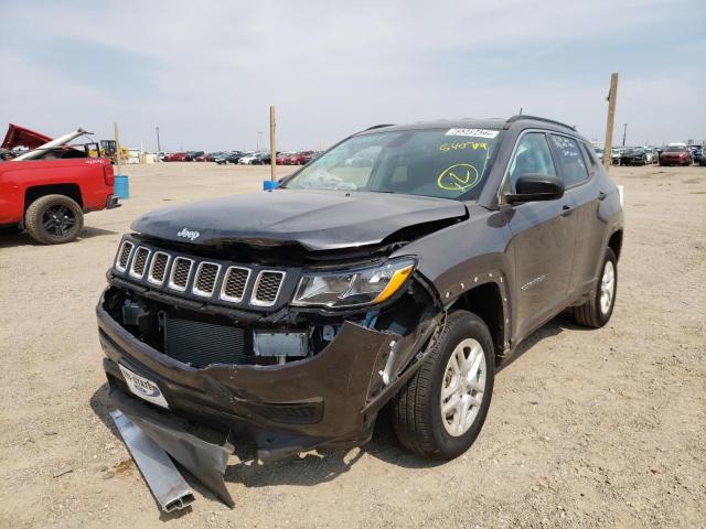 Photo 2 from auction – 2021 JEEP COMPASS SP with VIN 3C4NJDAB0MT540774