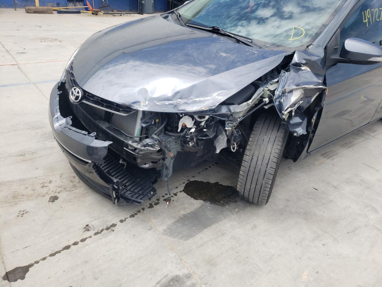 Photo 9 from auction – 2016 TOYOTA COROLLA L with VIN 2T1BURHEXGC602020