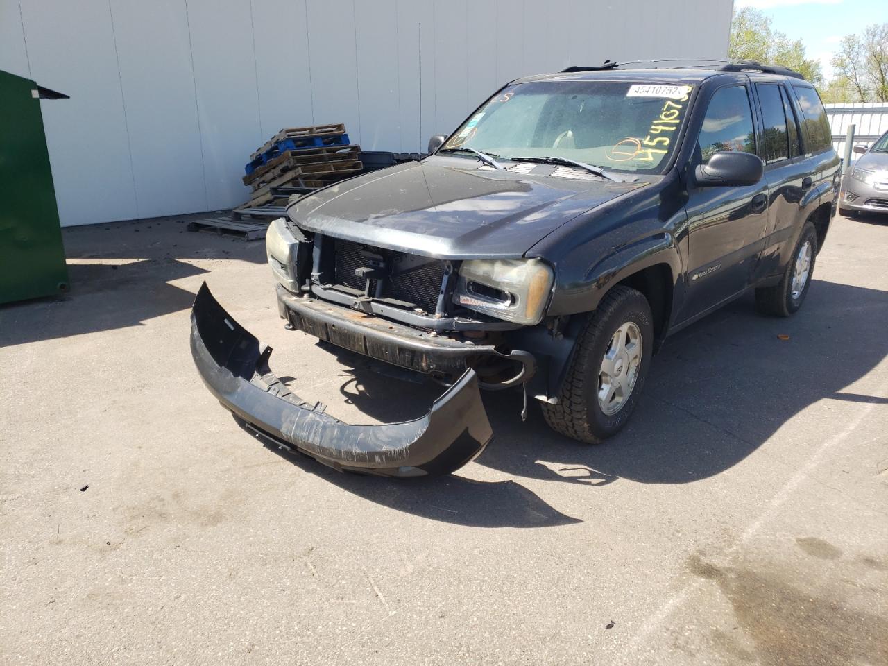 Photo 2 from auction – 2003 CHEVROLET TRAILBLAZE with VIN 1GNDT13S032319474