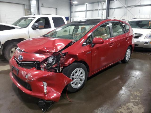 Photo 2 from auction – 2014 TOYOTA PRIUS V with VIN JTDZN3EU1E3354816