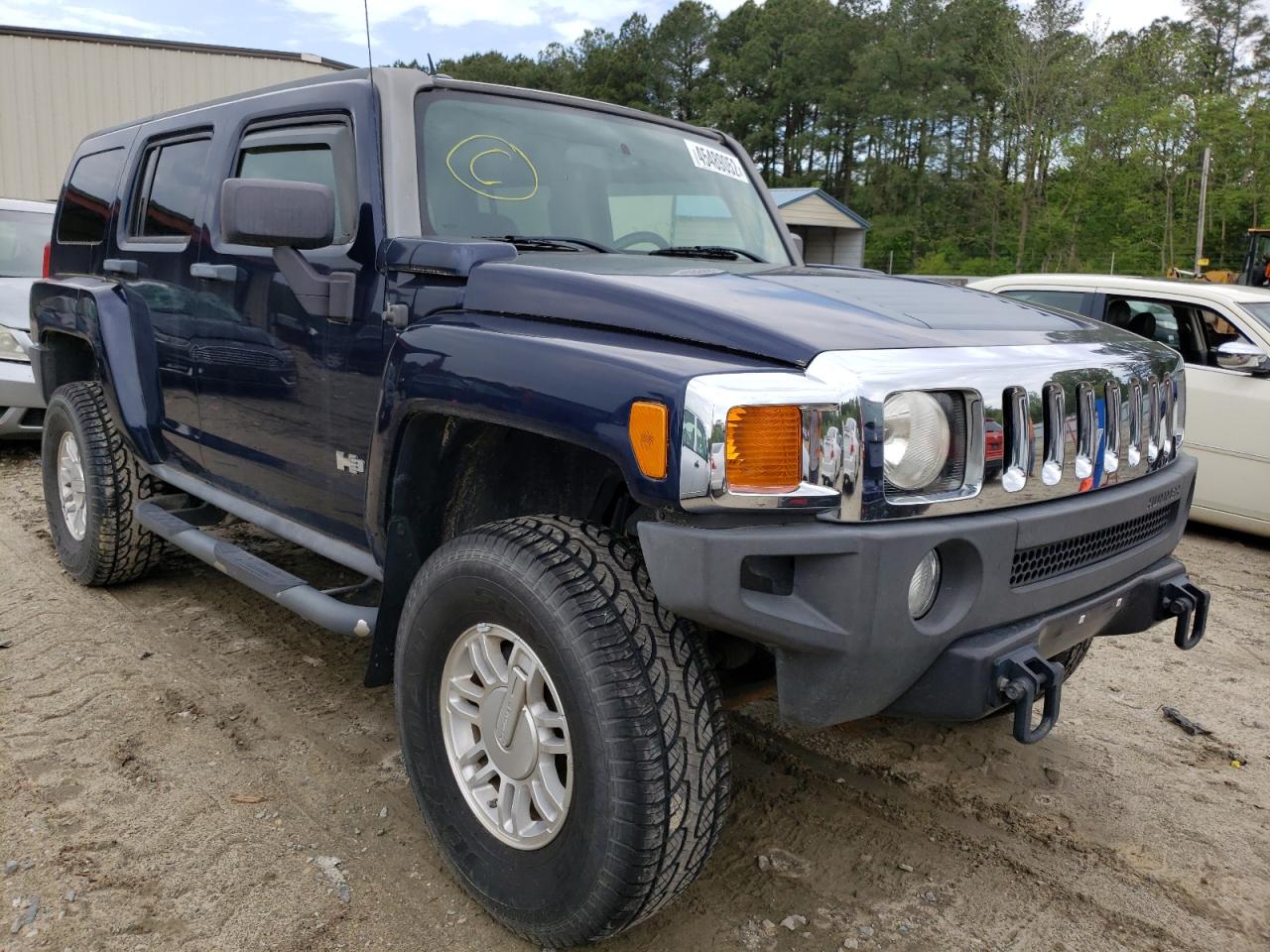 Photo 1 from auction – 2007 HUMMER H3 with VIN 5GTDN13E878168201