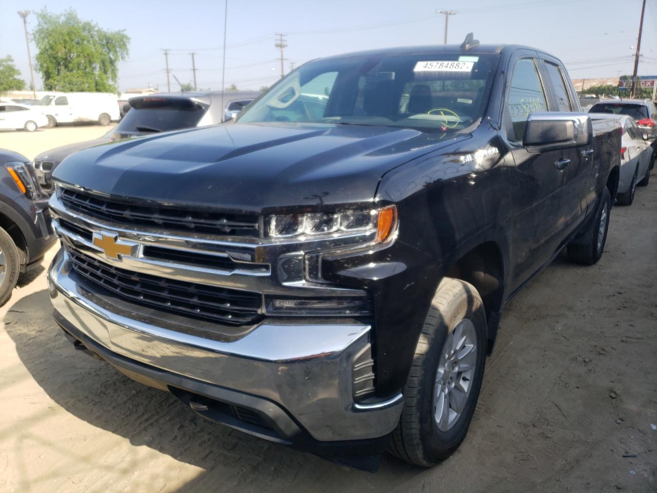 Photo 2 from auction – 2020 CHEVROLET SILVERADO with VIN 1GCRYDEDXLZ200743