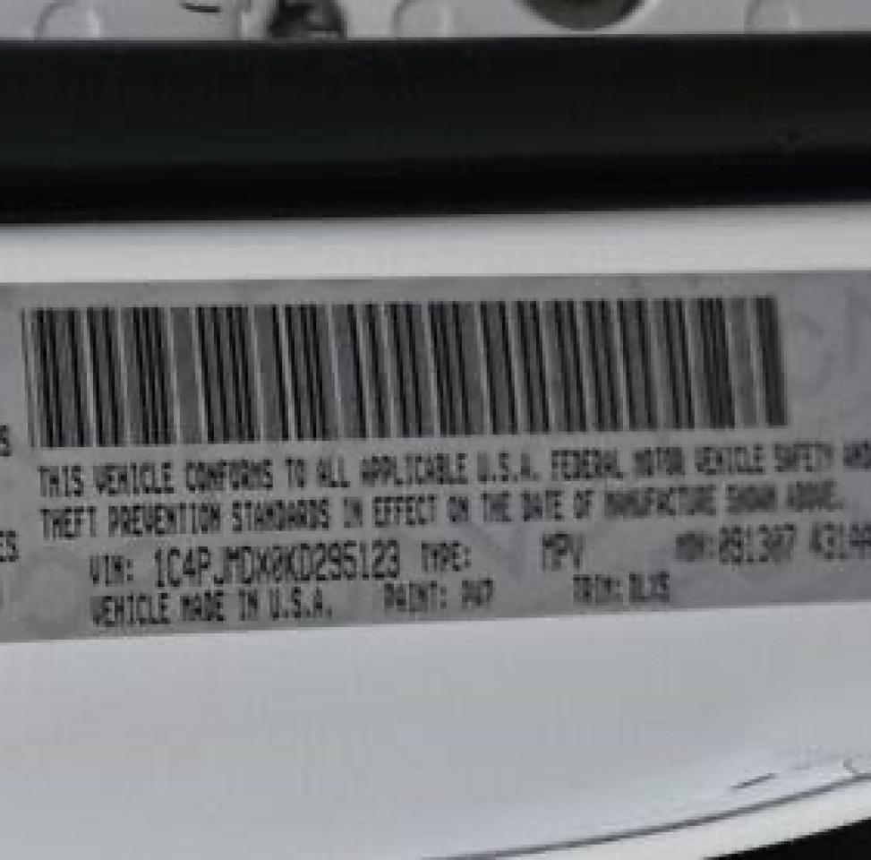 Photo 10 from auction – 2019 JEEP CHEROKEE L with VIN 1C4PJMDX0KD295123