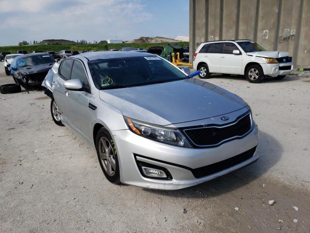KIA OPTIMA LX 2015 with VIN 5XXGM4A7XFG467357 - Photo from auction
